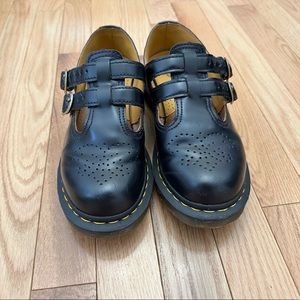 Dr. Marten’s 8065 Women’s Smooth Leather Mary Jane Shoe’s